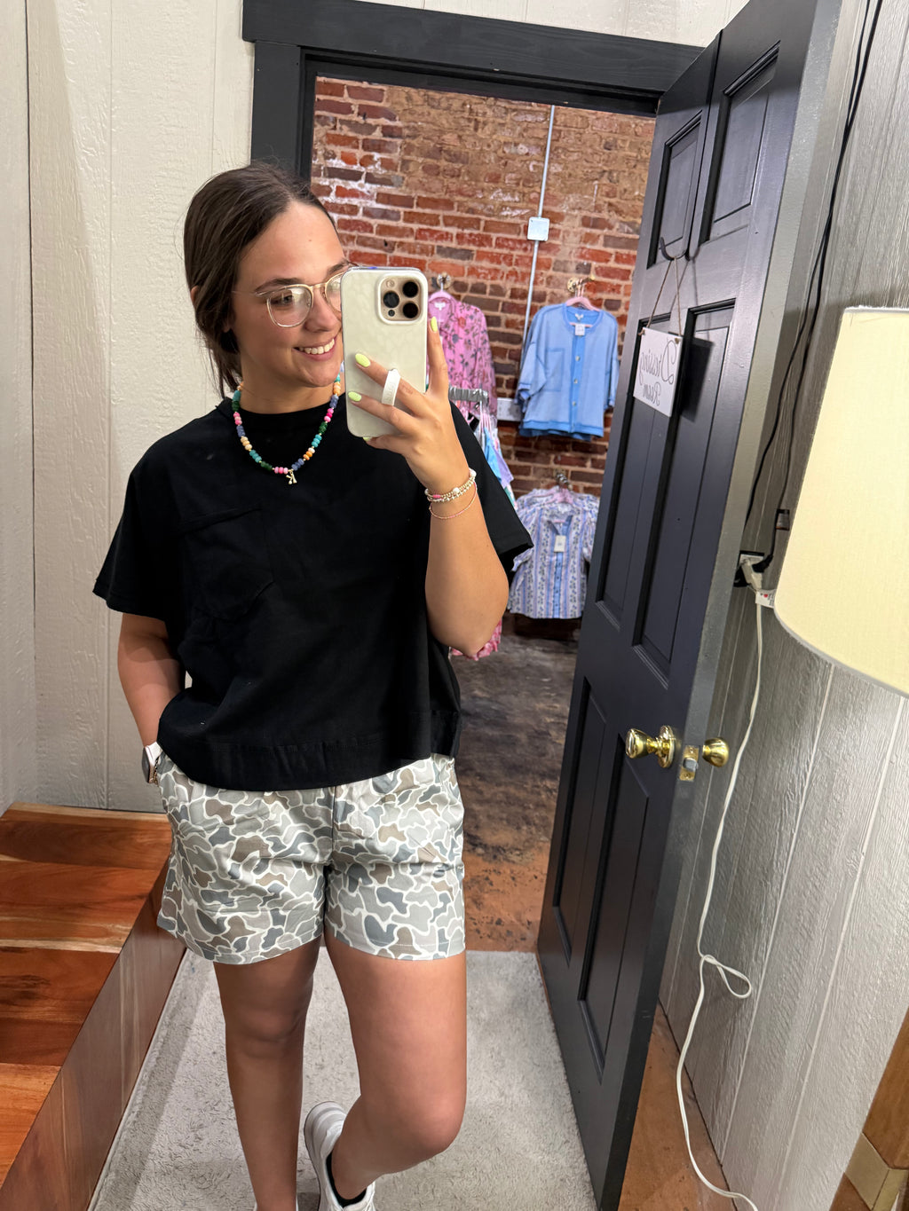 Always Here Top - Black