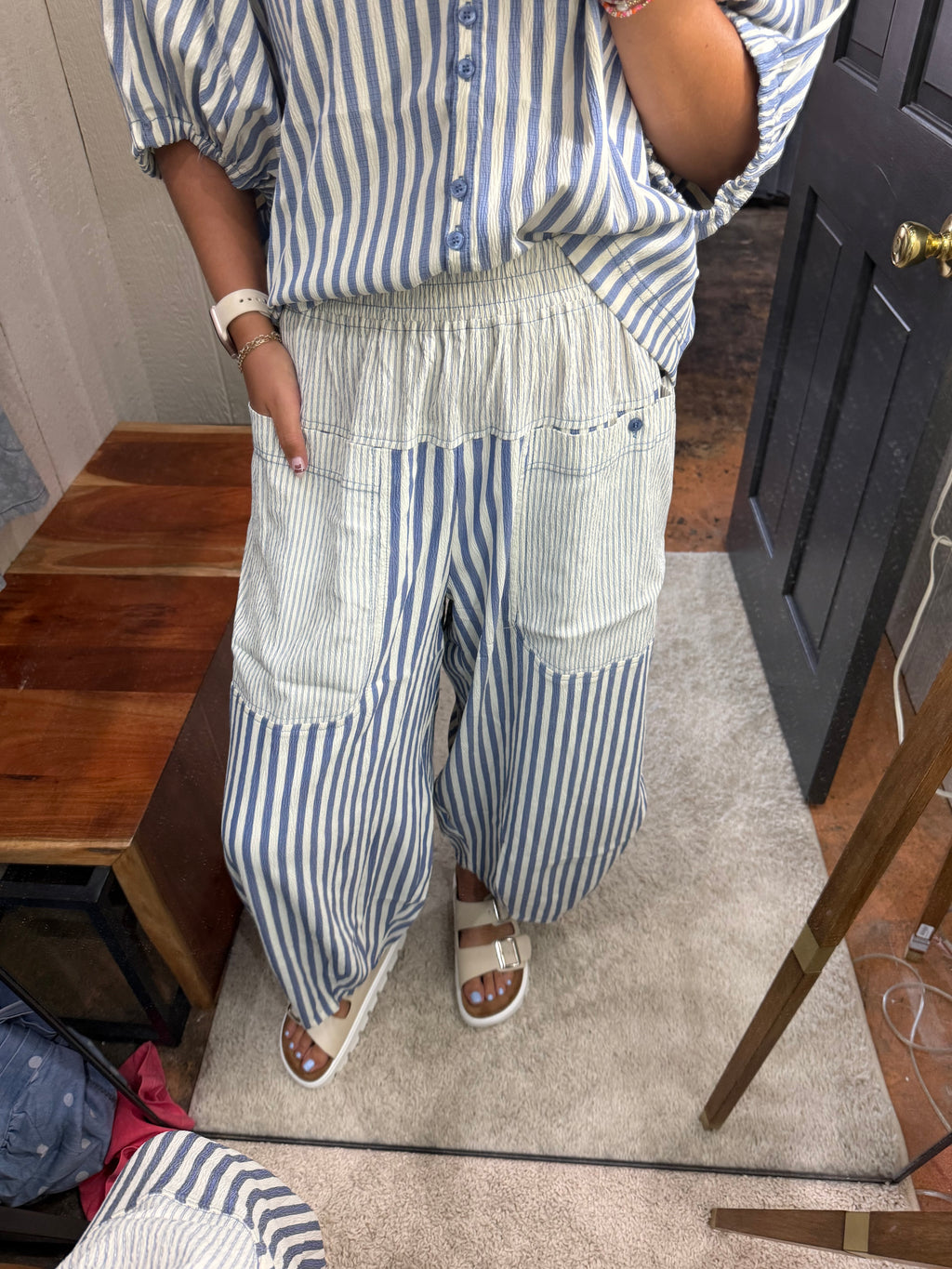 The Marlee Pants - Blue