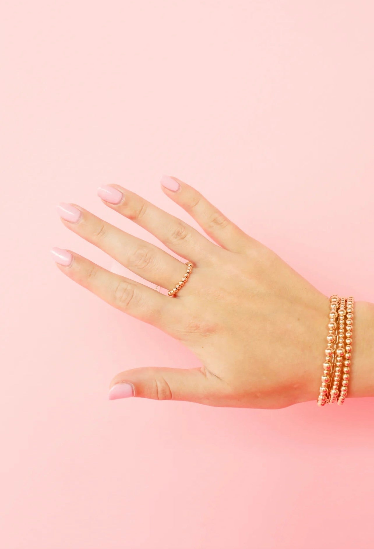 Beaded Blonde - Lexi Beaded Band in Gold