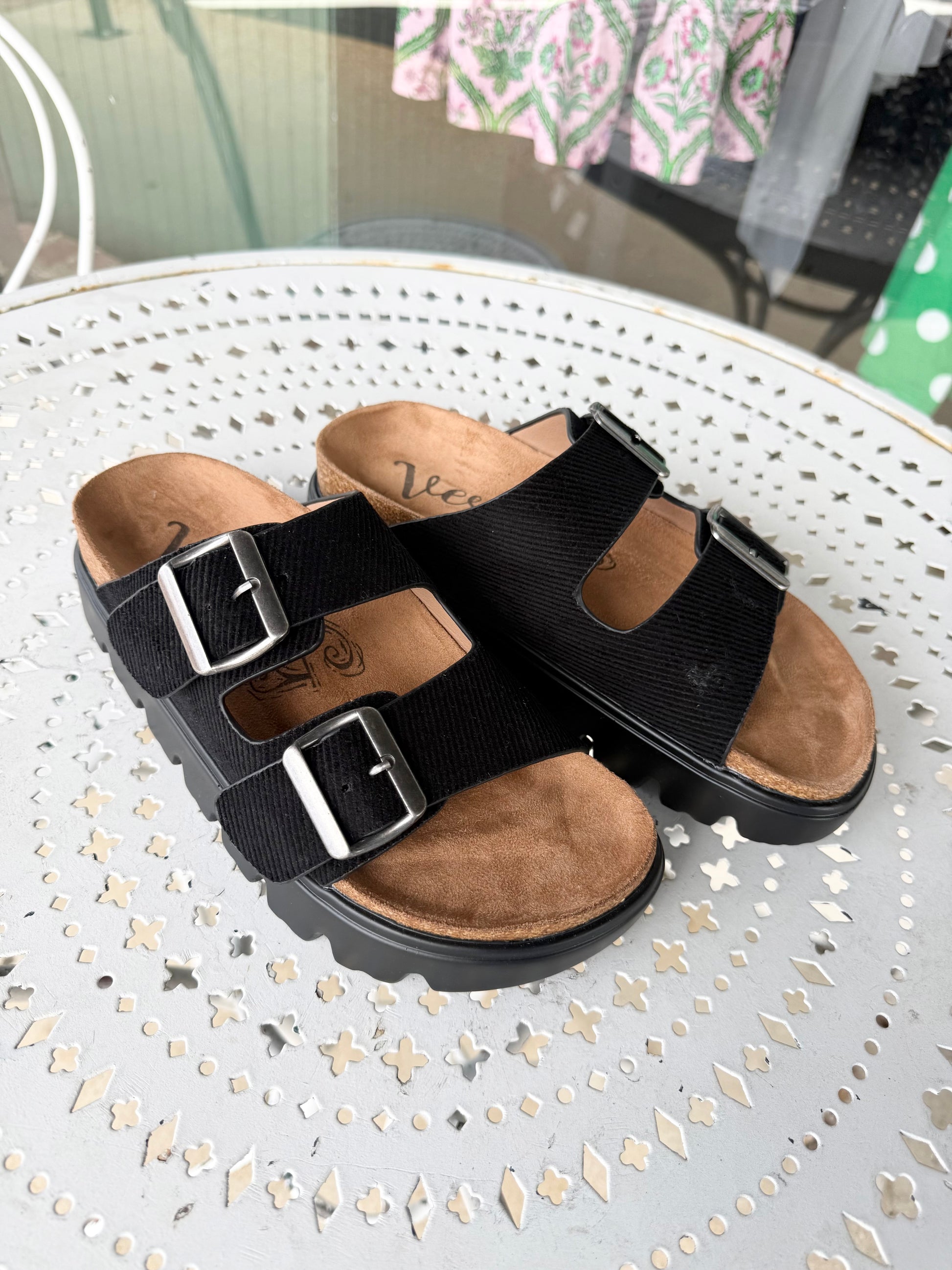 The JazminSandal - Black