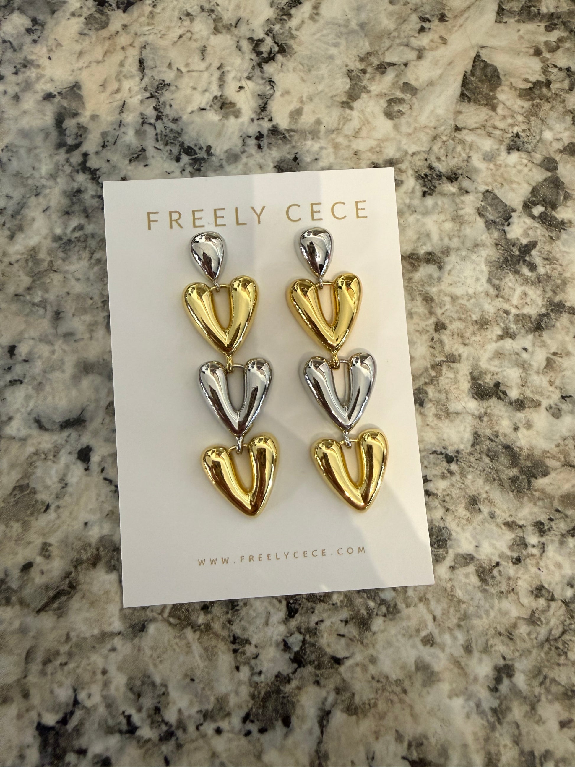 Mixed Heart Dangle