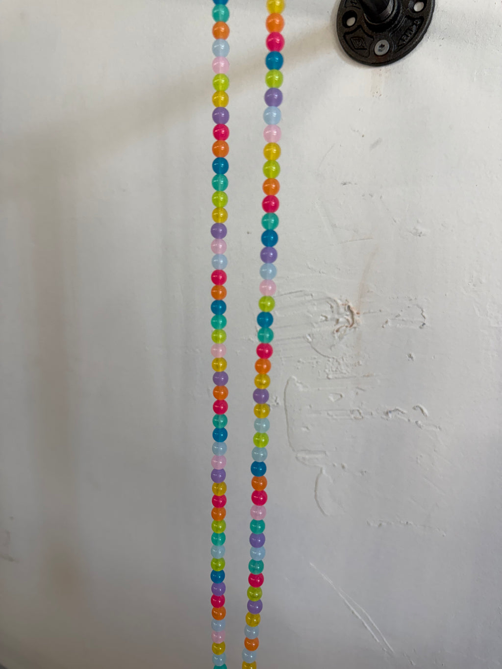 Neon Beaded Lanyard