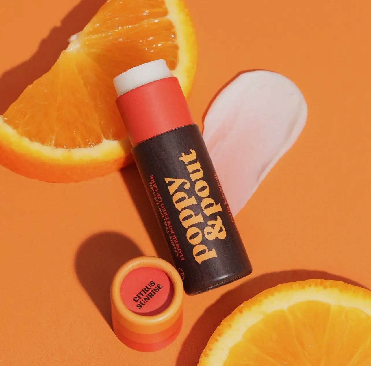 Poppy & Pout Lip Balm - Citrus Sunrise