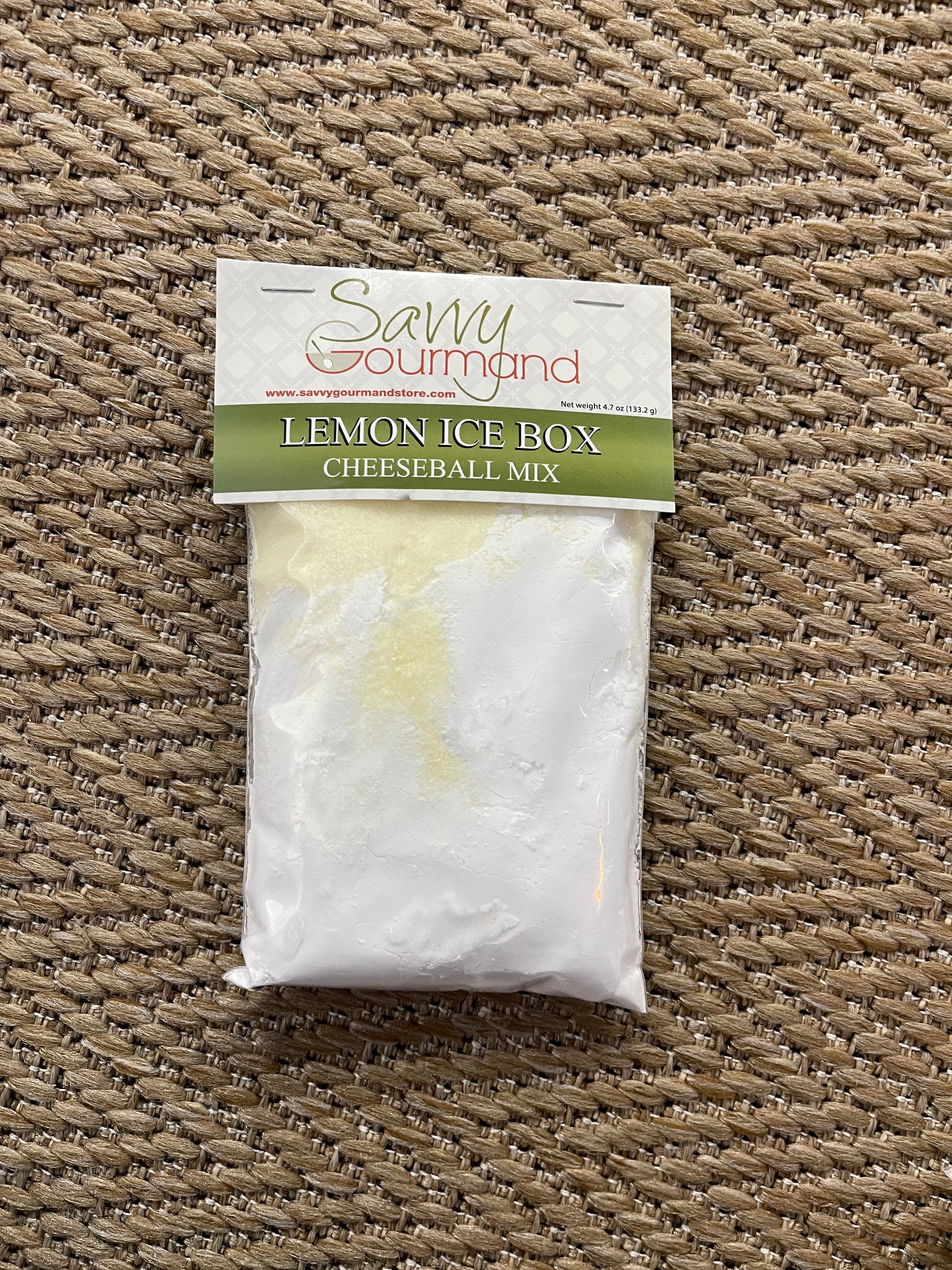 Lemon Icebox Cheeseball Mix
