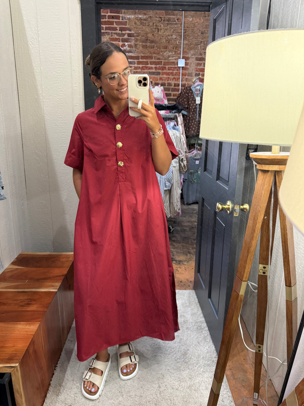 Love Without Limits Dress - Brick - REG & PLUS