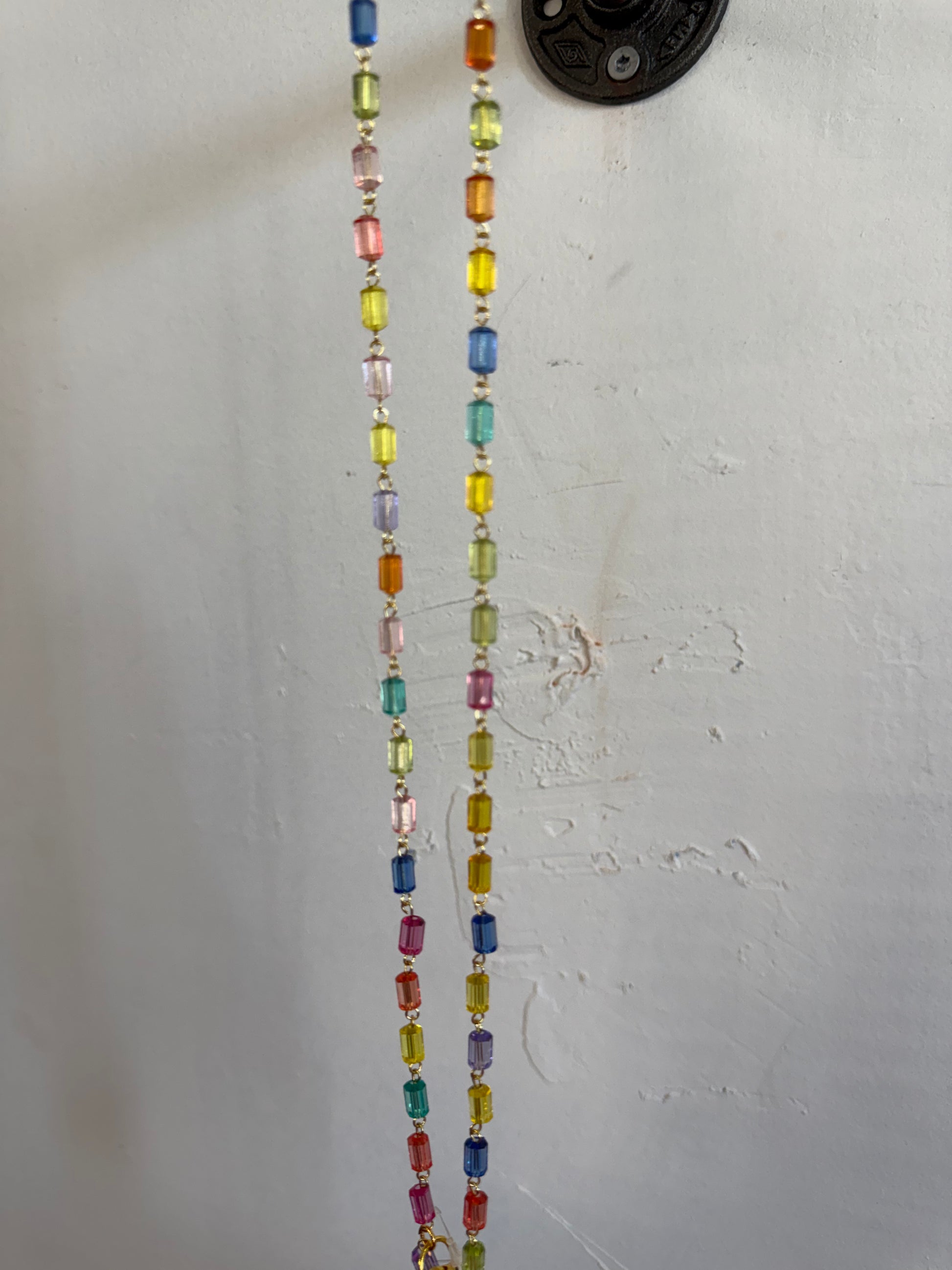 Rectangle Chain Lanyard