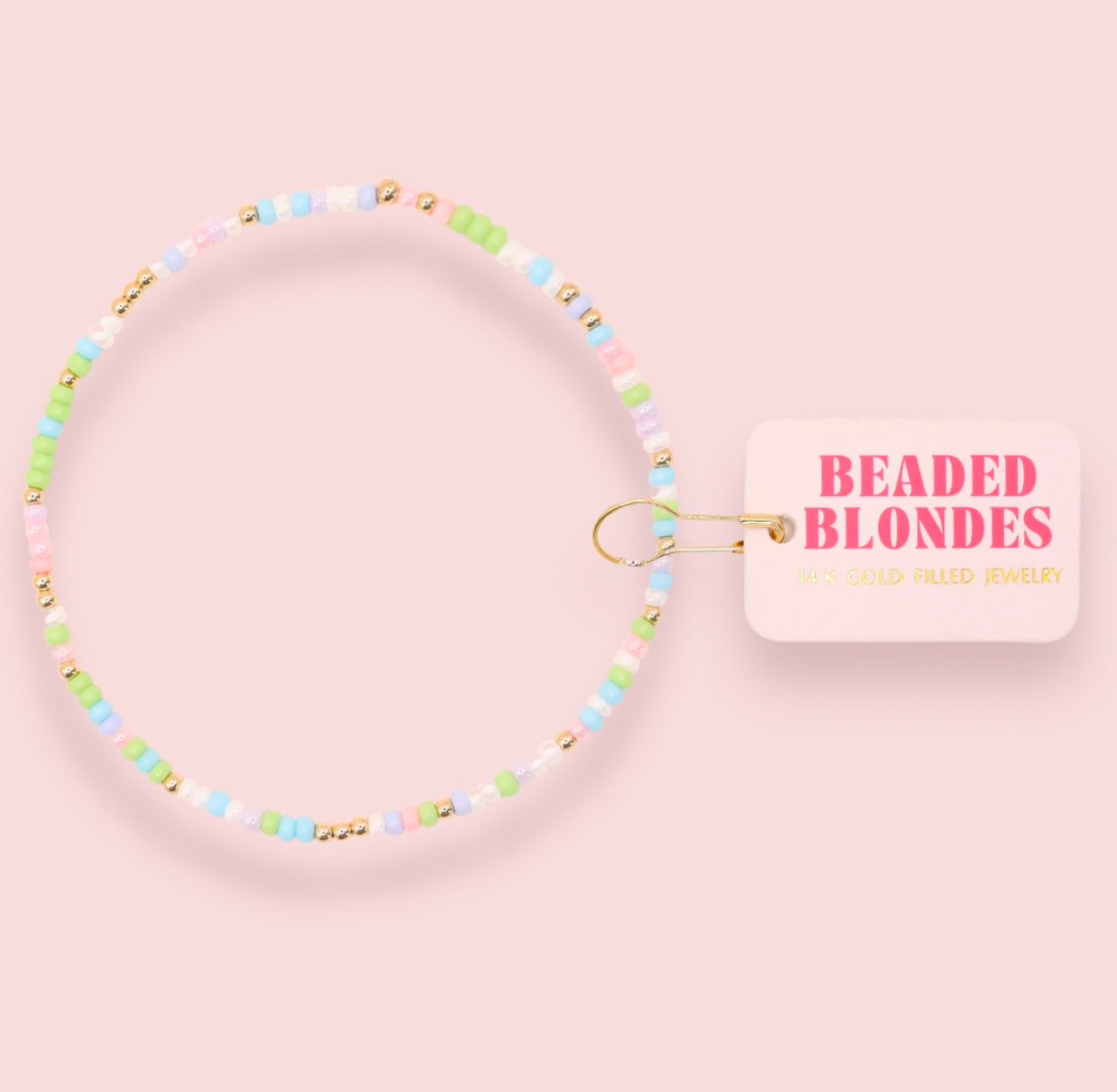 Beaded Blonde - Pastel Sprinkle