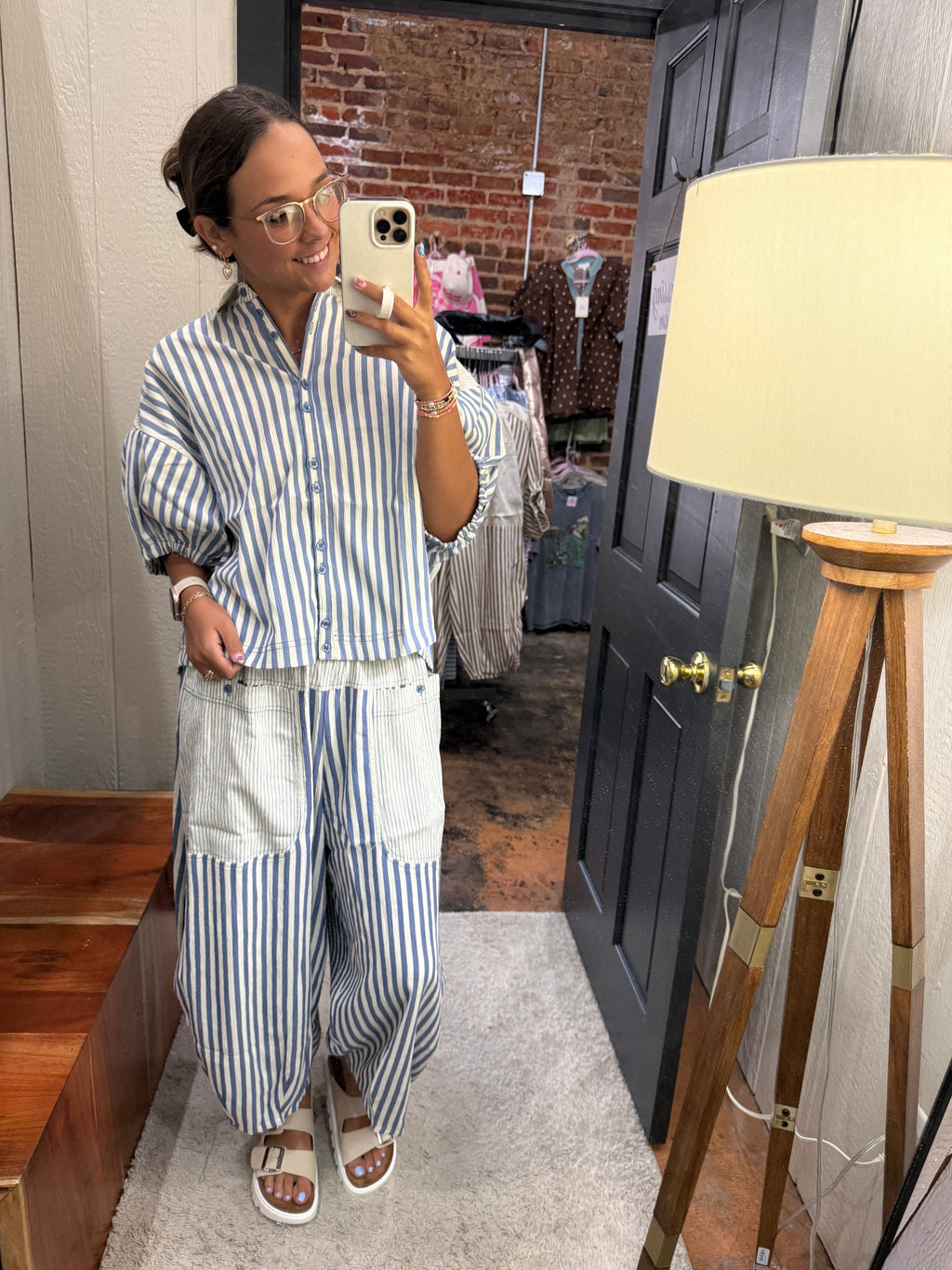 The Marlee Top - Blue