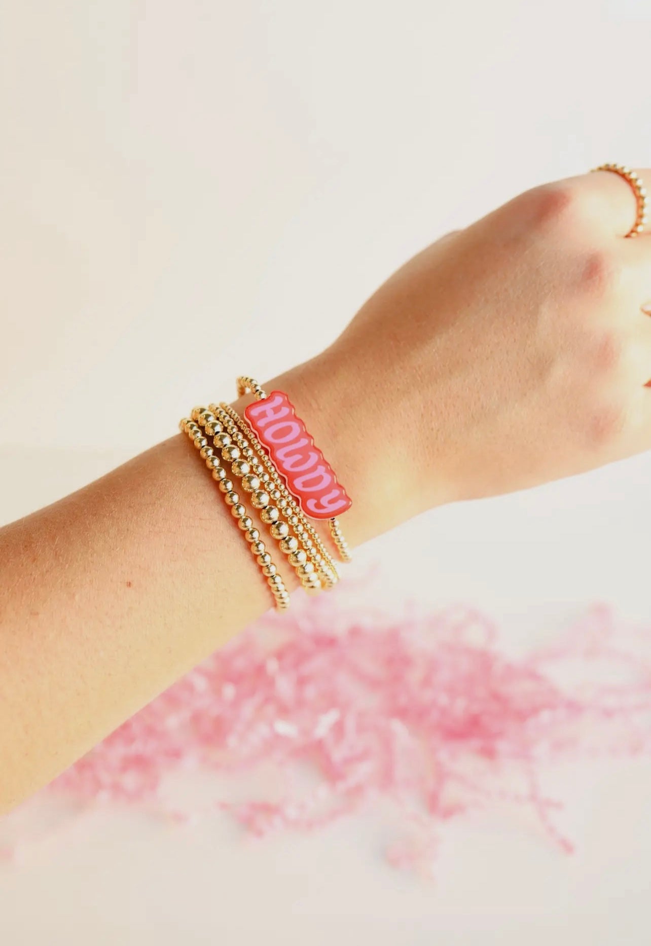 Beaded Blonde - Howdy Bracelet