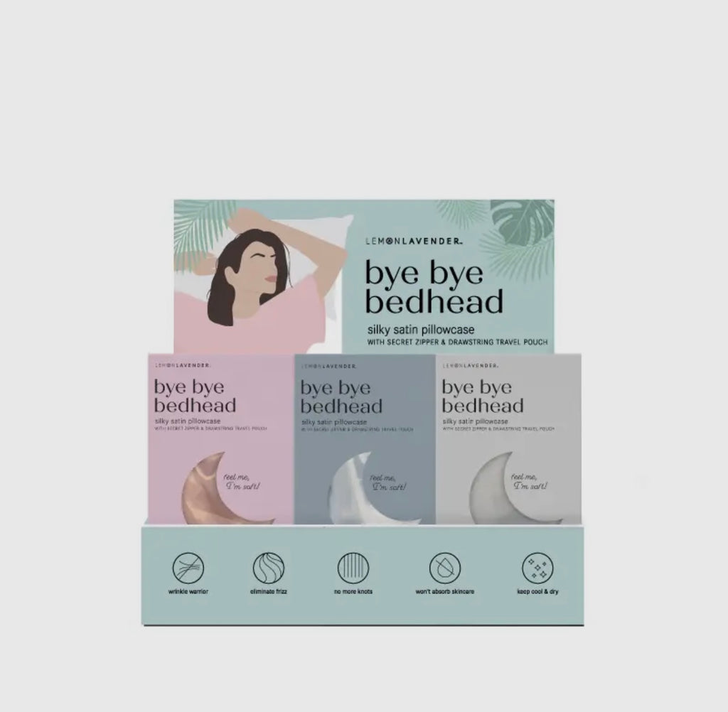 Bye Bye Beadhead Satin Pillowcase - Plain