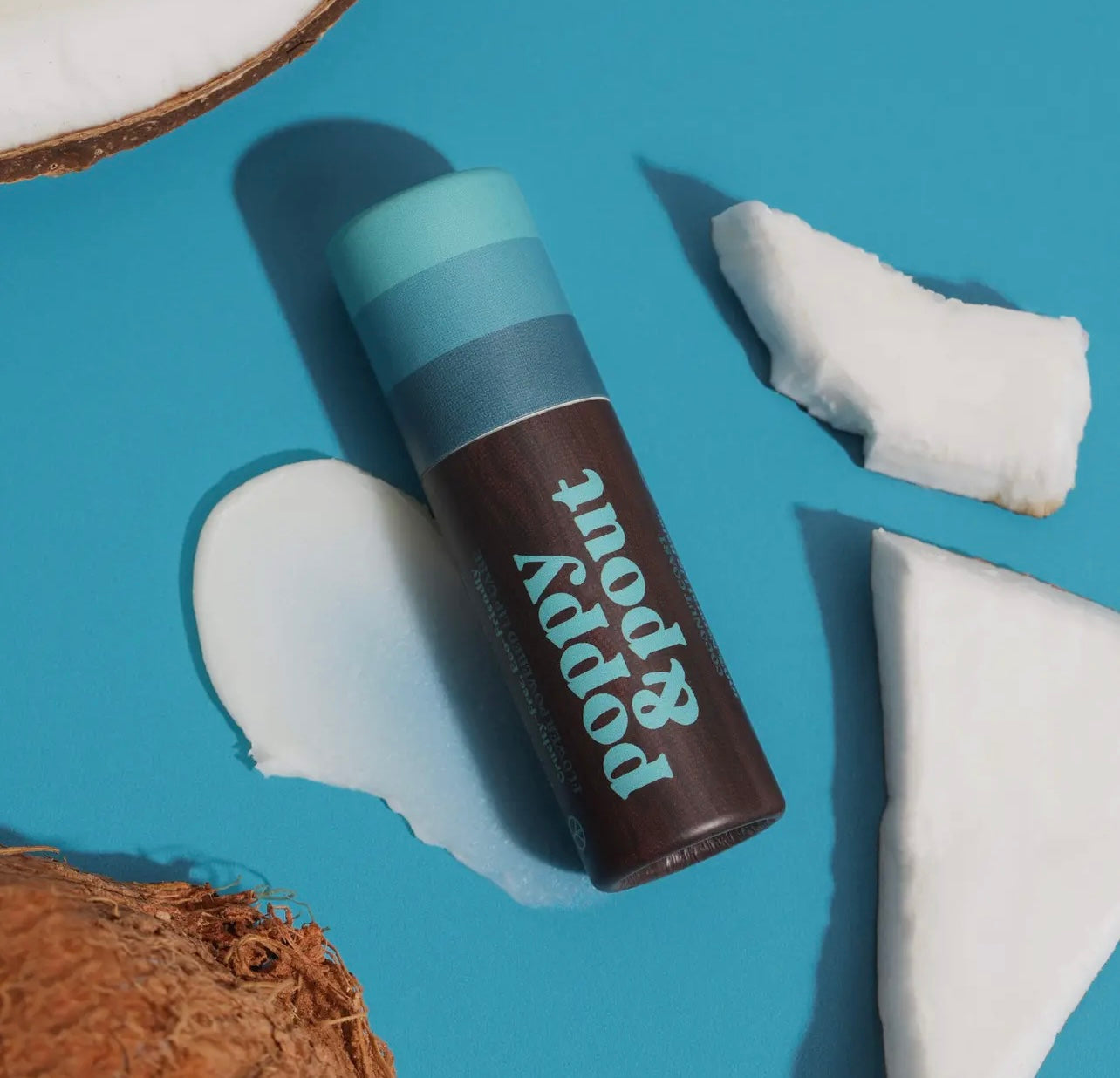 Poppy & Pout Lip Balm - Coconut Coast