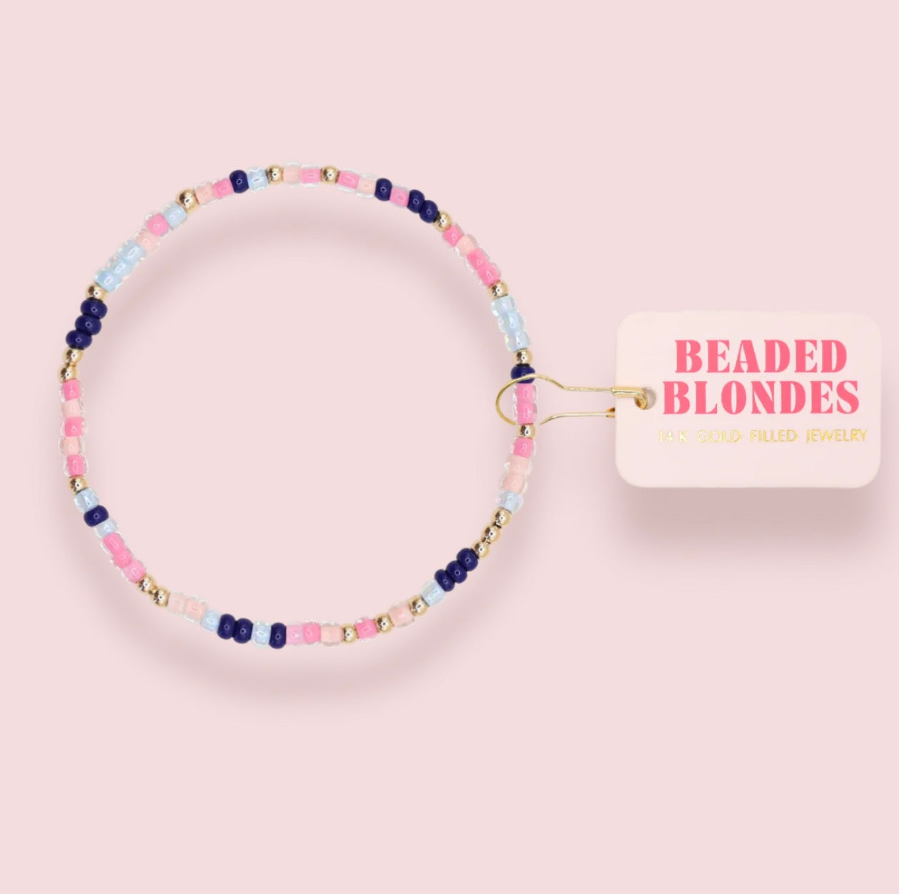 Beaded Blondes - Delta Gamma Sprinkle Bracelet