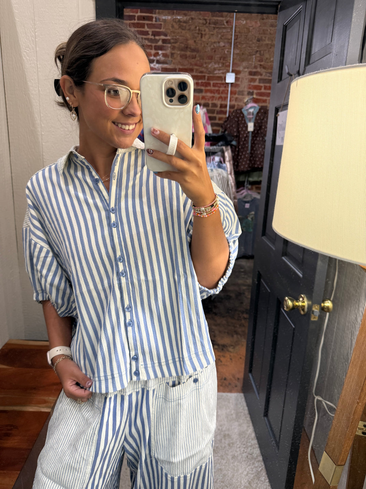 The Marlee Top - Blue