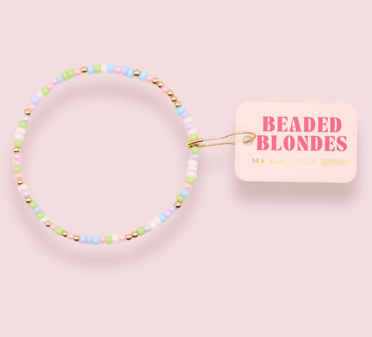 Beaded Blondes - Pastel Spring Sprinkle Bracelet