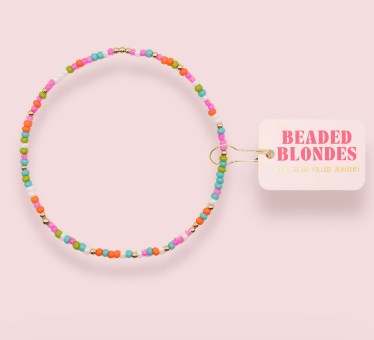 Beaded Blondes - Groovy Sprinkle Anklet