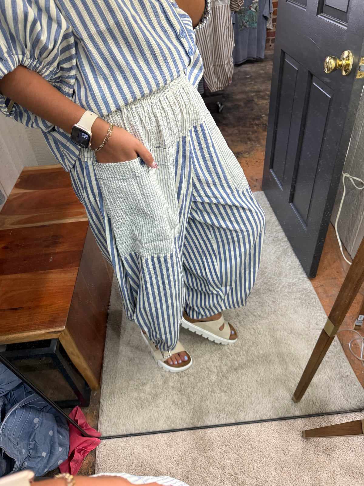 The Marlee Pants - Blue
