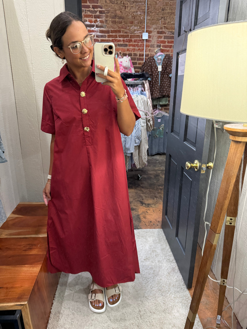 Love Without Limits Dress - Brick - REG & PLUS