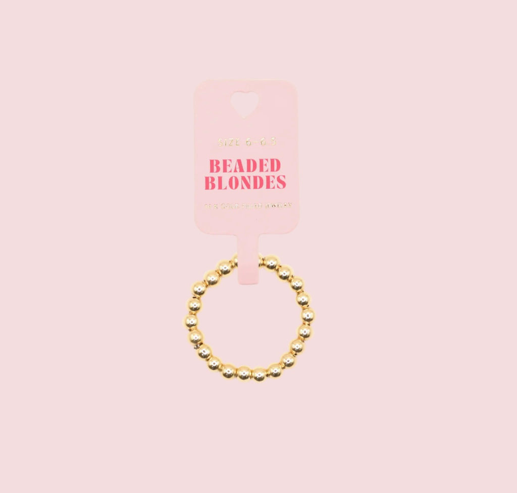 Beaded Blonde - Lexi Beaded Band in Gold