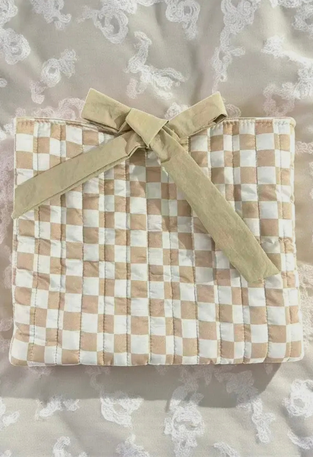 Delilah Tan Check Bible Cover