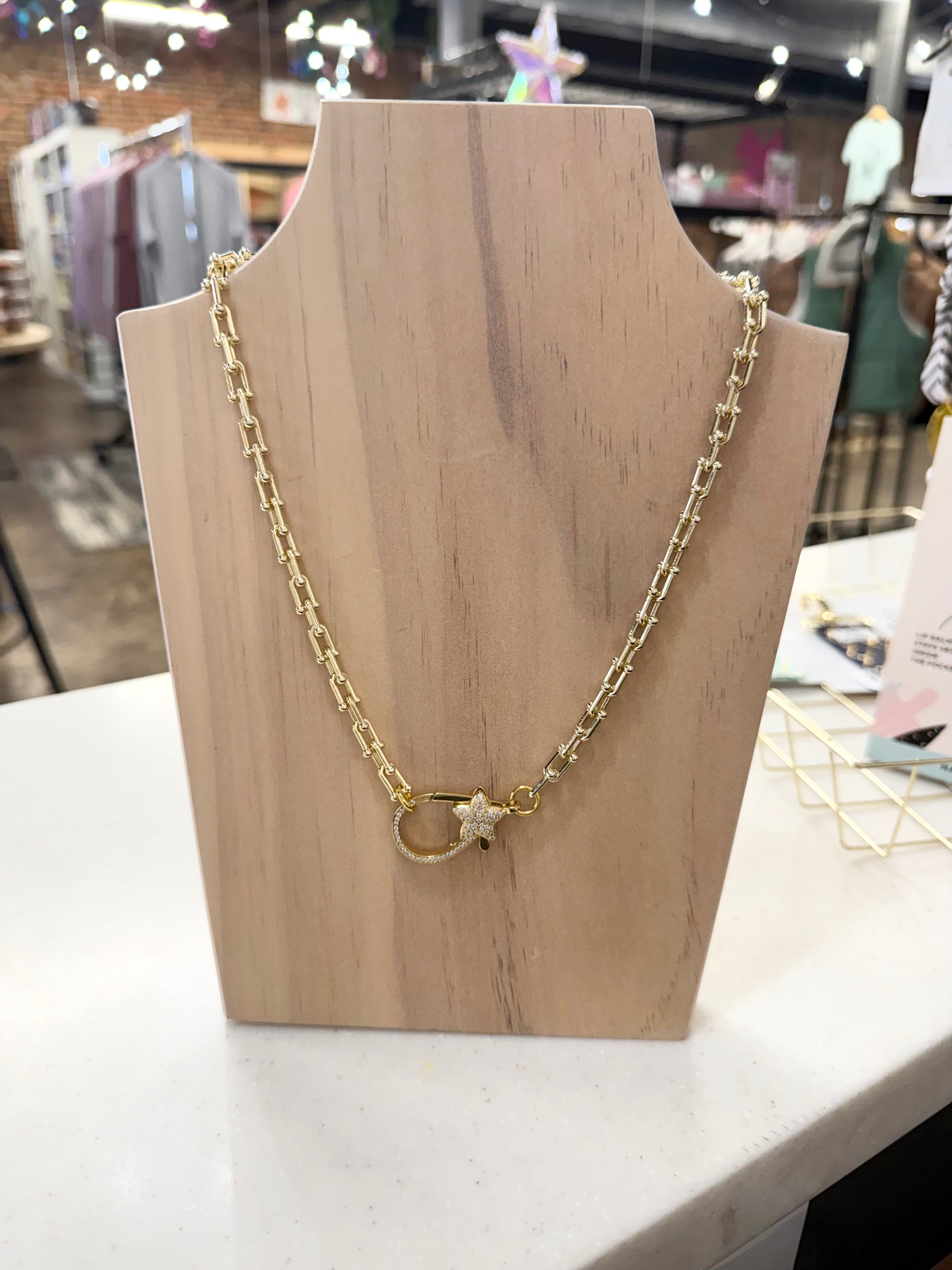 Star Carabiner Necklace