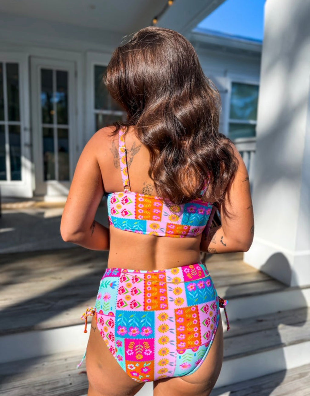Luna Tie Two Piece Swim Suit