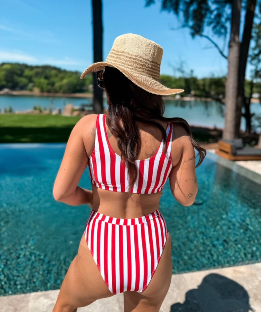 Freedom Forever Two Piece Swim Suit