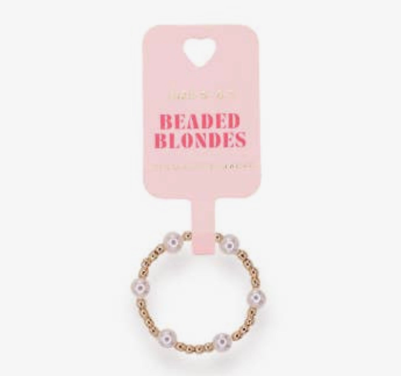 Beaded Blondes - June Pearl Ring in Gold