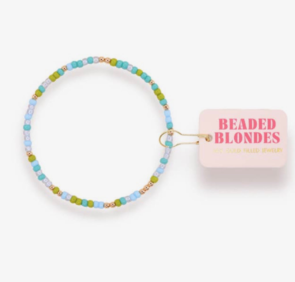 Beaded Blondes - Capri Sprinkle Bracelet