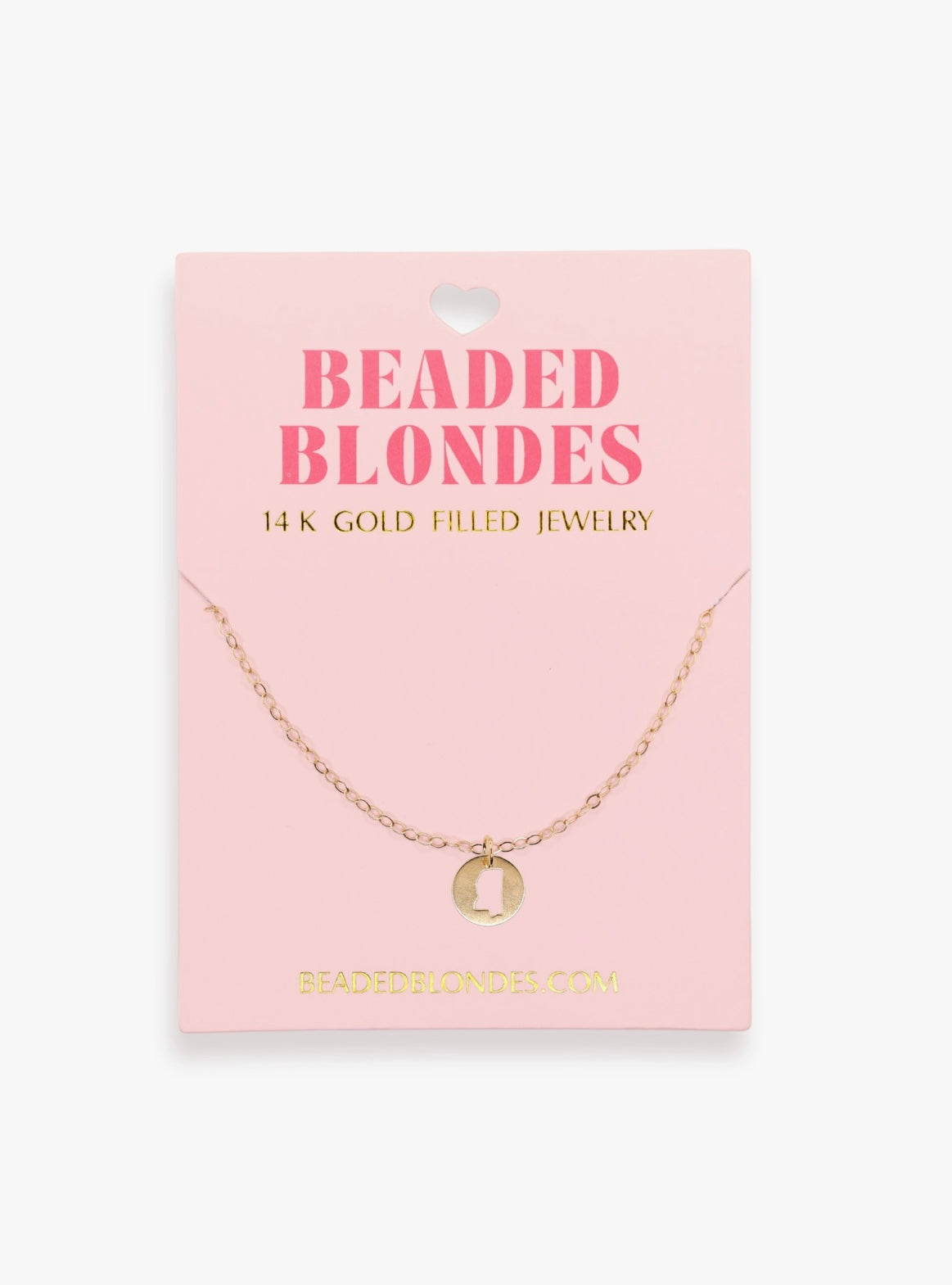 Beaded Blondes - MS Charm Necklce