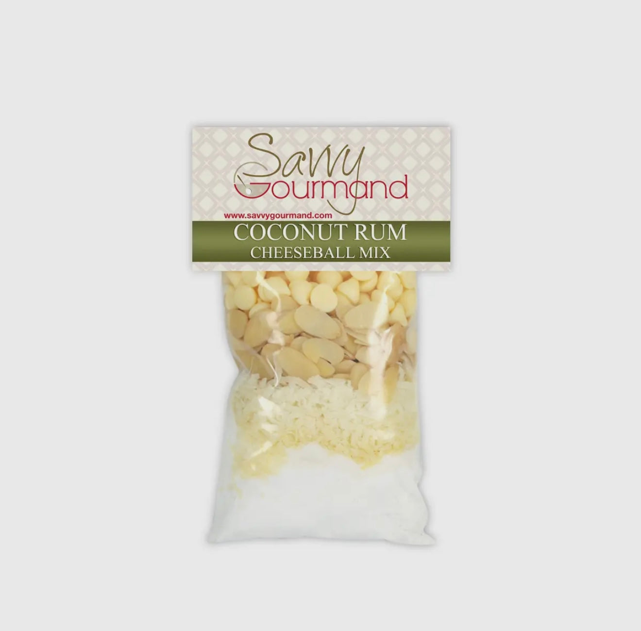 Coconut Rum Cheeseball Mix