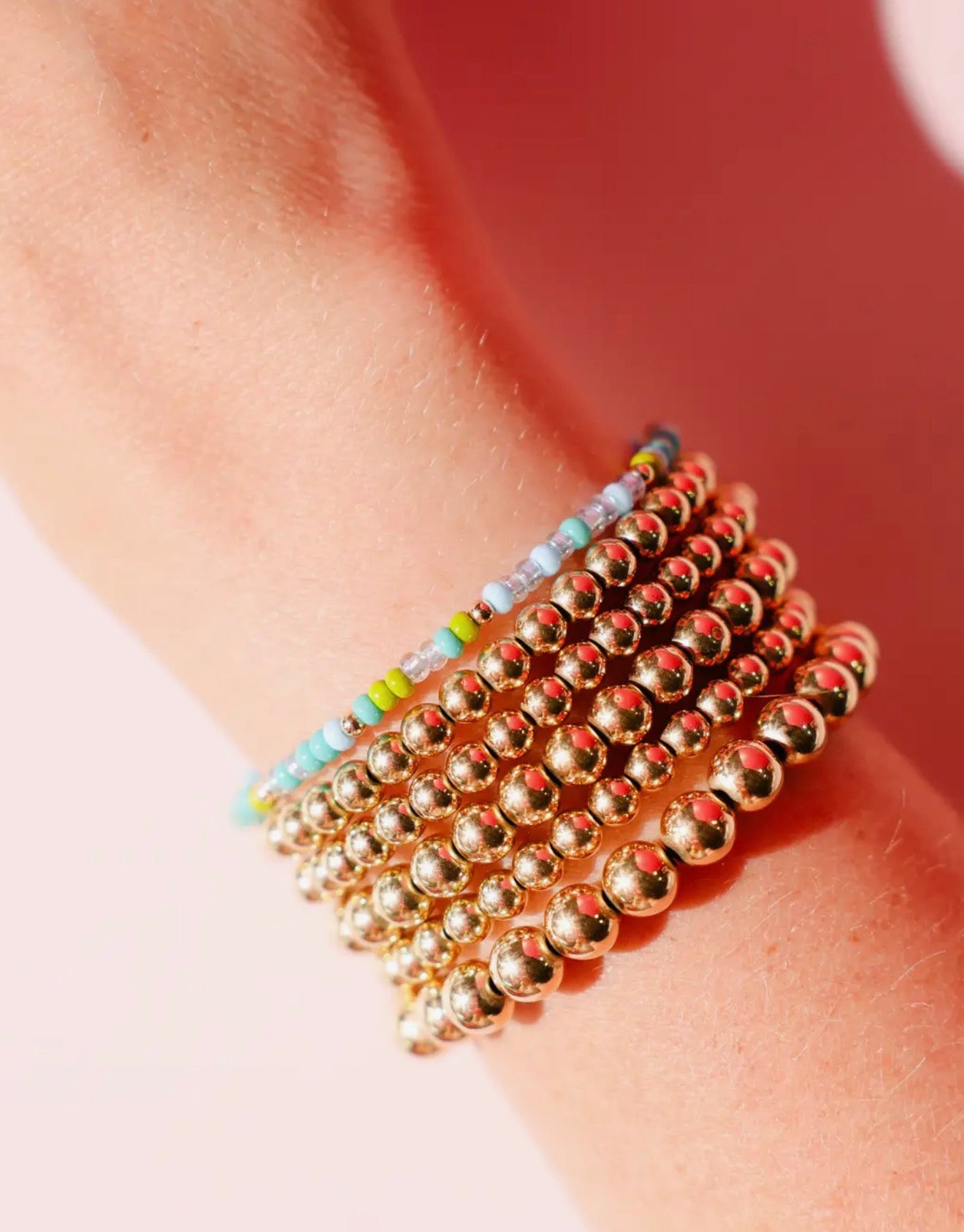 Beaded Blondes - Capri Sprinkle Bracelet