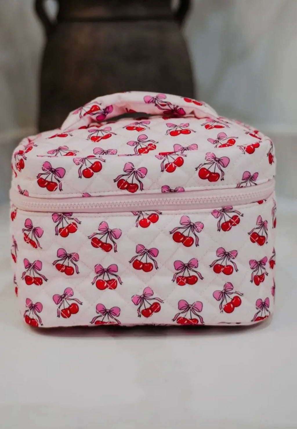 Makeup Bag - Cherry