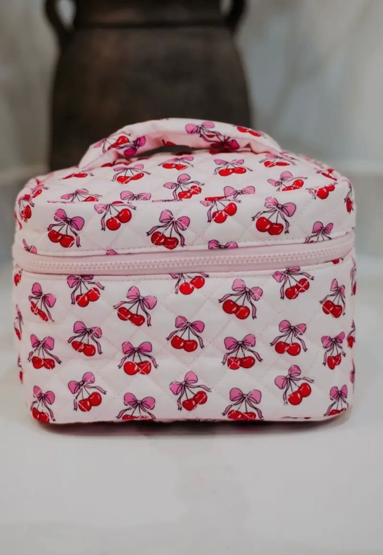 Makeup Bag - Cherry