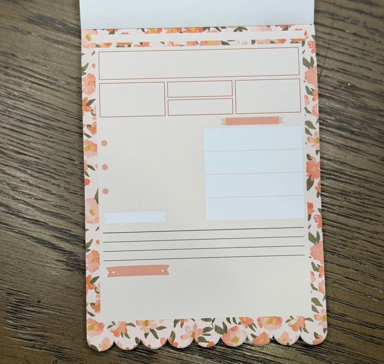 Bible Journaling Tip- in Notepad - Peach