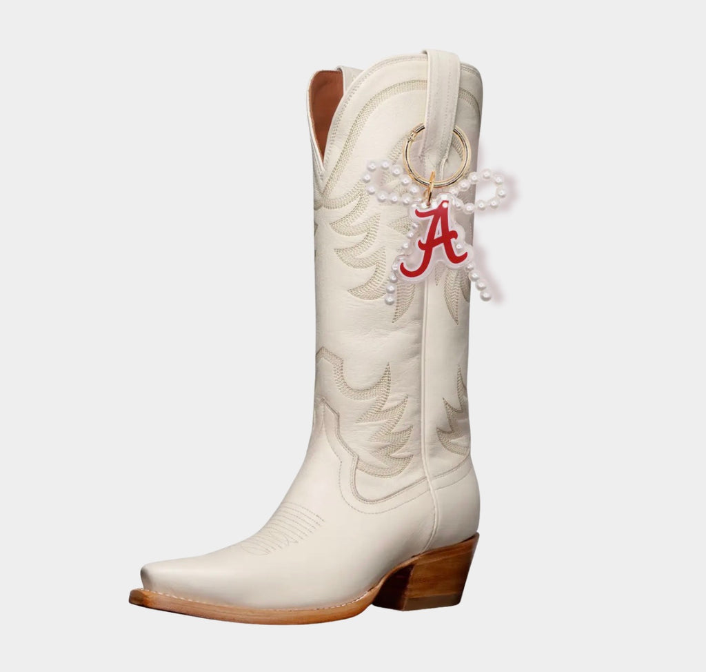 Beaded Blondes - Ole Miss Bag & Boot Charm