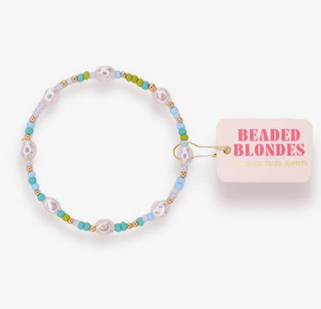 Beaded Blondes - Capri Sprinkle Pearl Bracelet