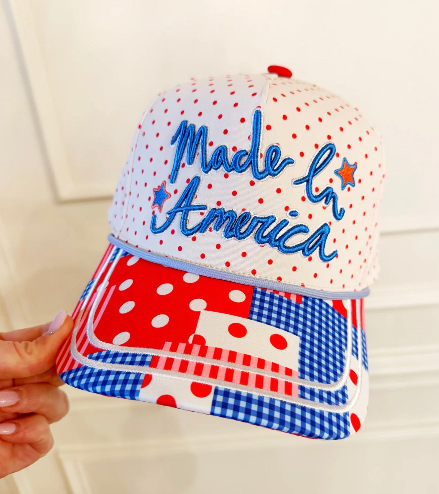 Patchwork Made in America Hat