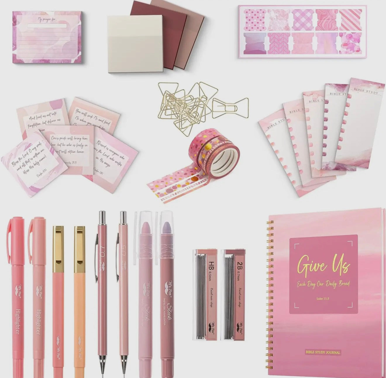 Bible Journaling Kit - Pink