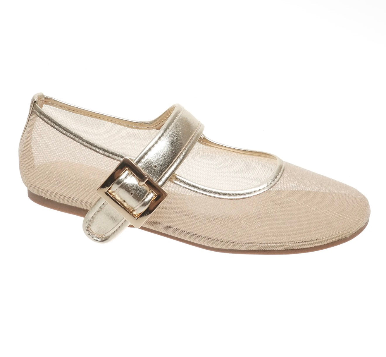 The Faye Shoe - Gold