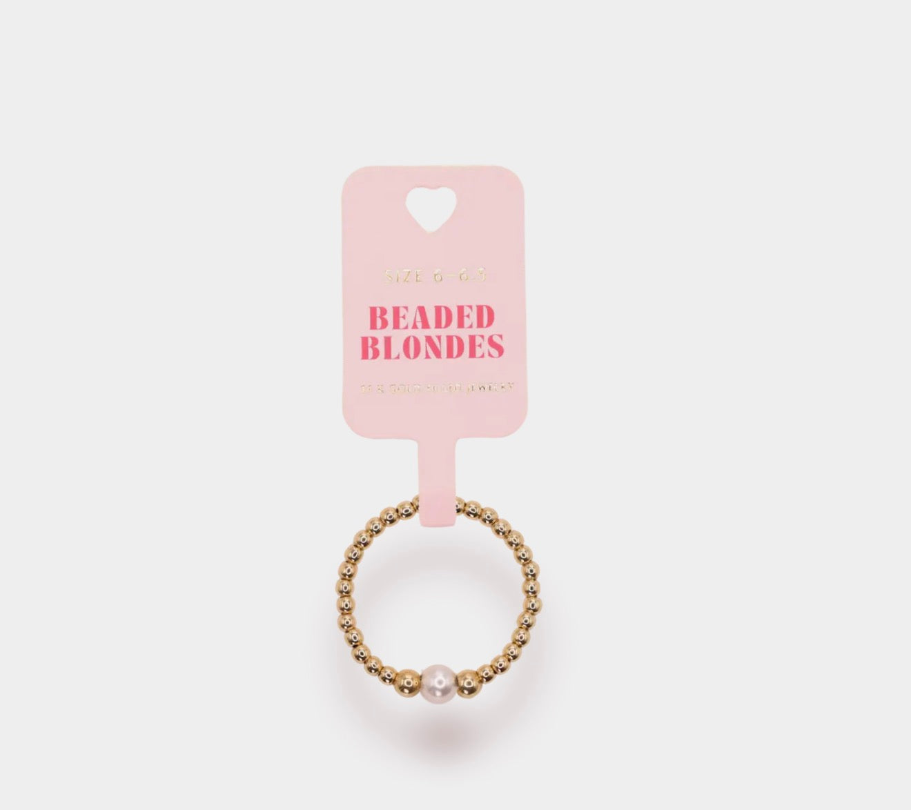 Beaded Blondes - Sutton Pearl Ring