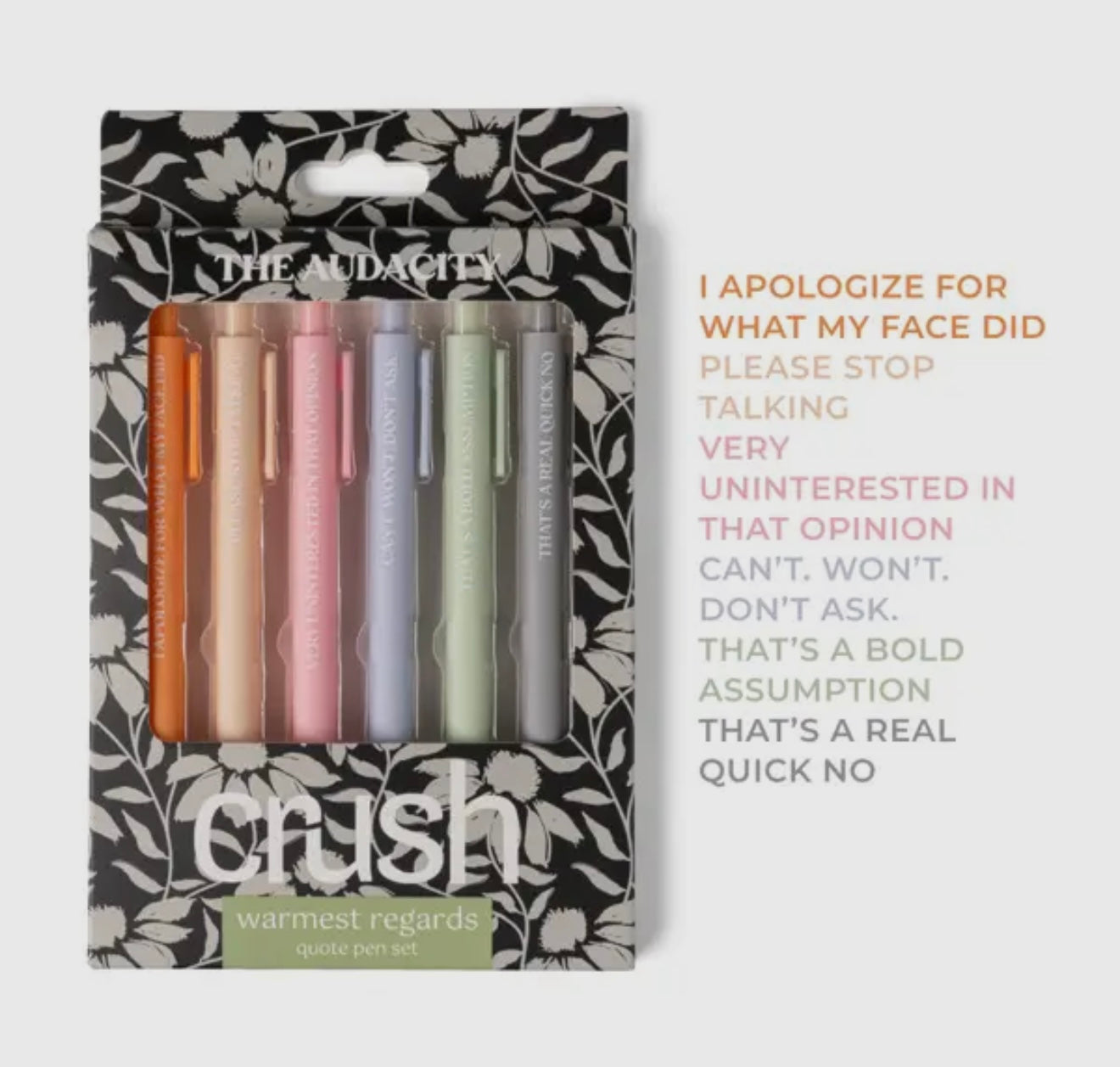 Warmest Regards Pen Set
