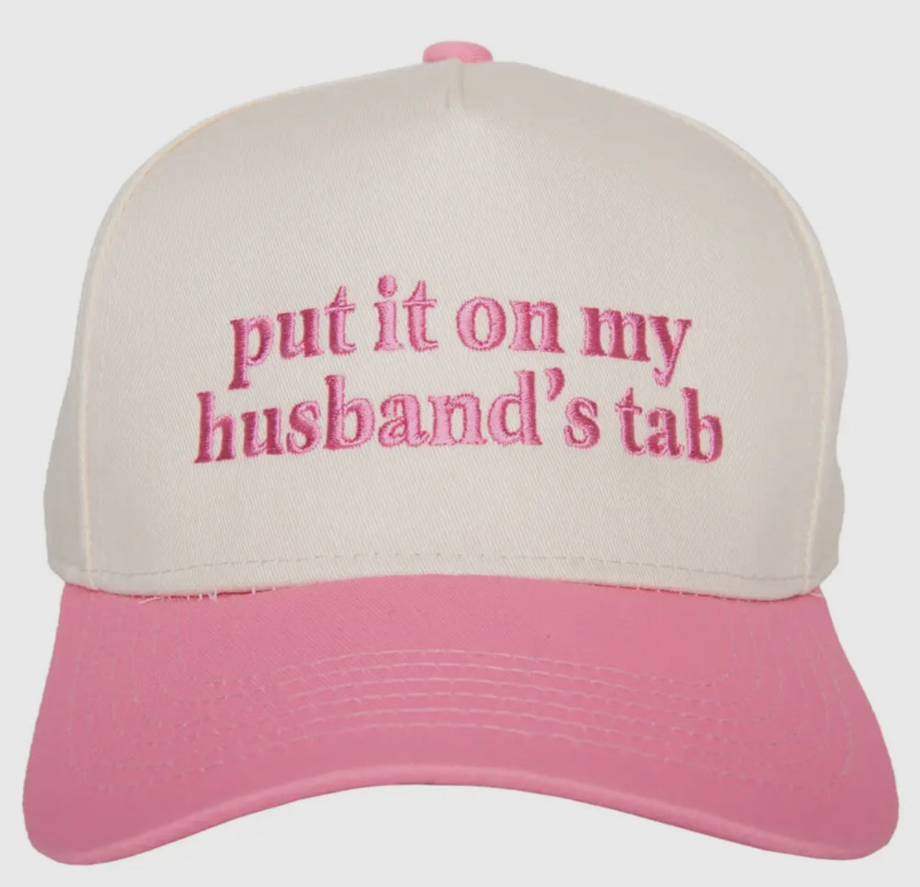 Put It On My Husband's Tab - Pink