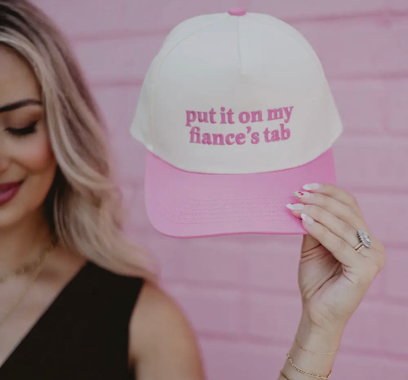 Put It On My Fiance's Tab - Pink