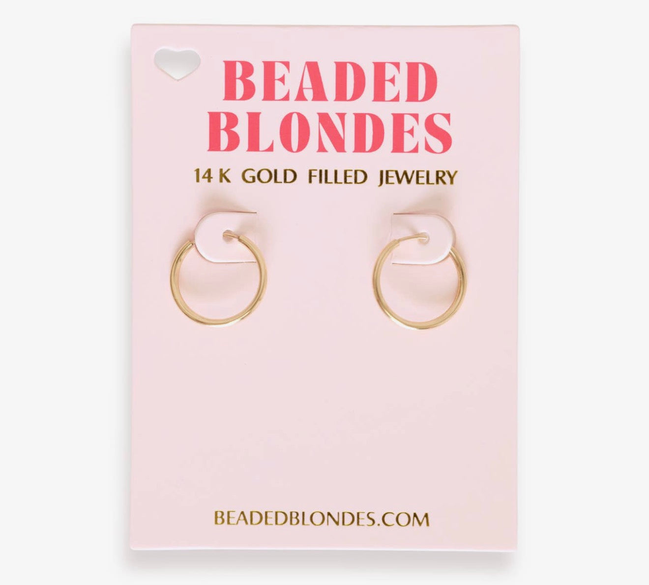 Beaded Blondes - Ella Gold Endless Hoop