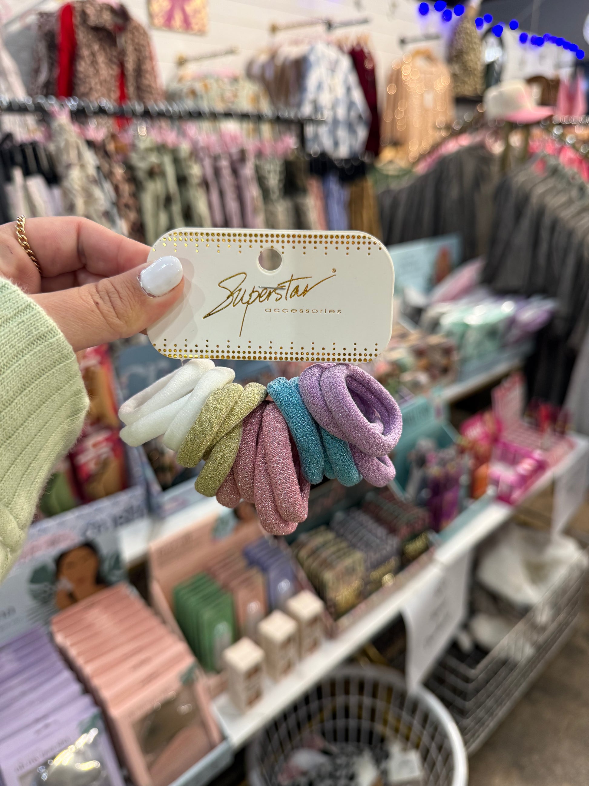 Sparkly Hair Ties