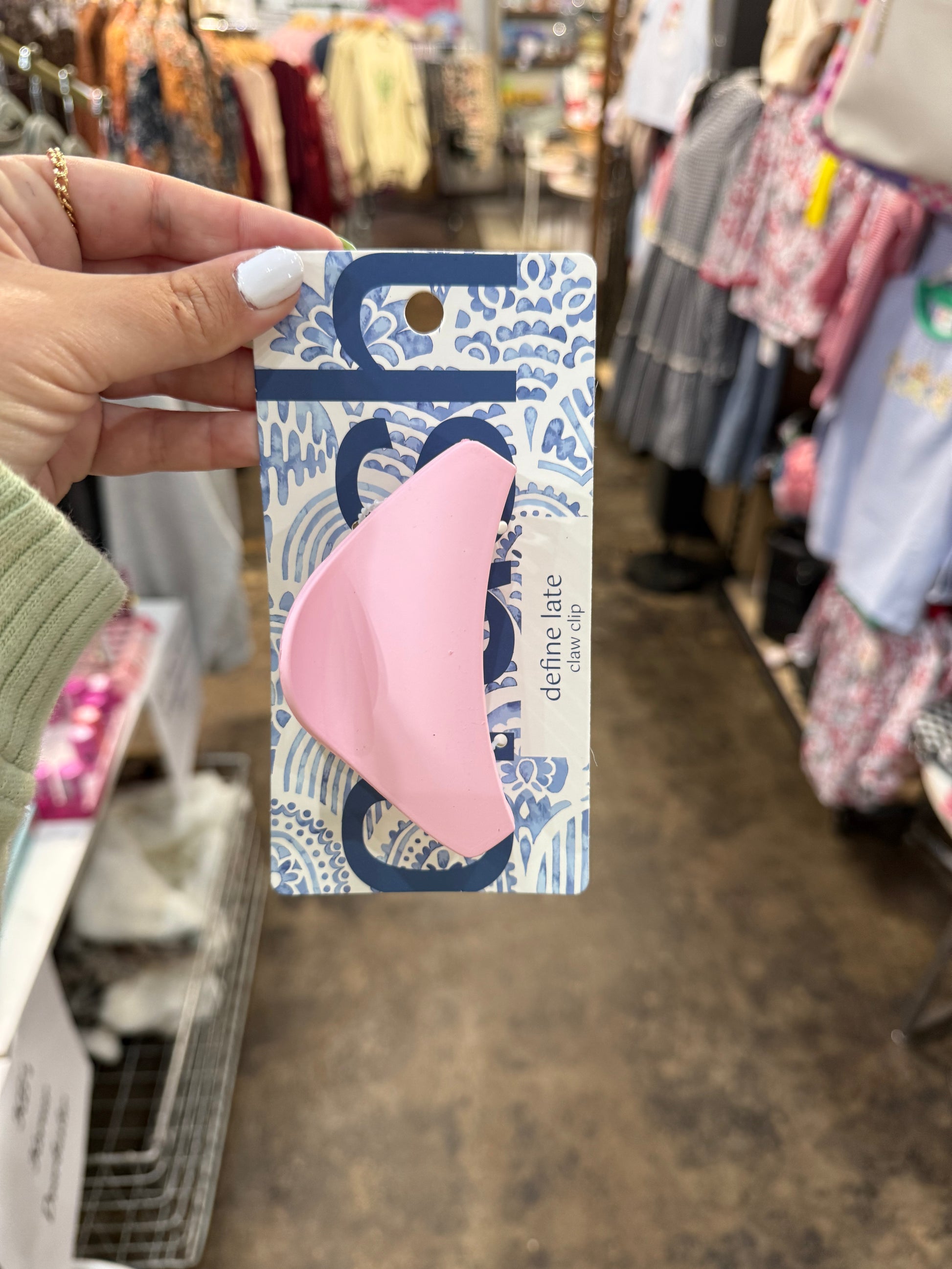 Define Late Claw Hair Clip - 8 Options