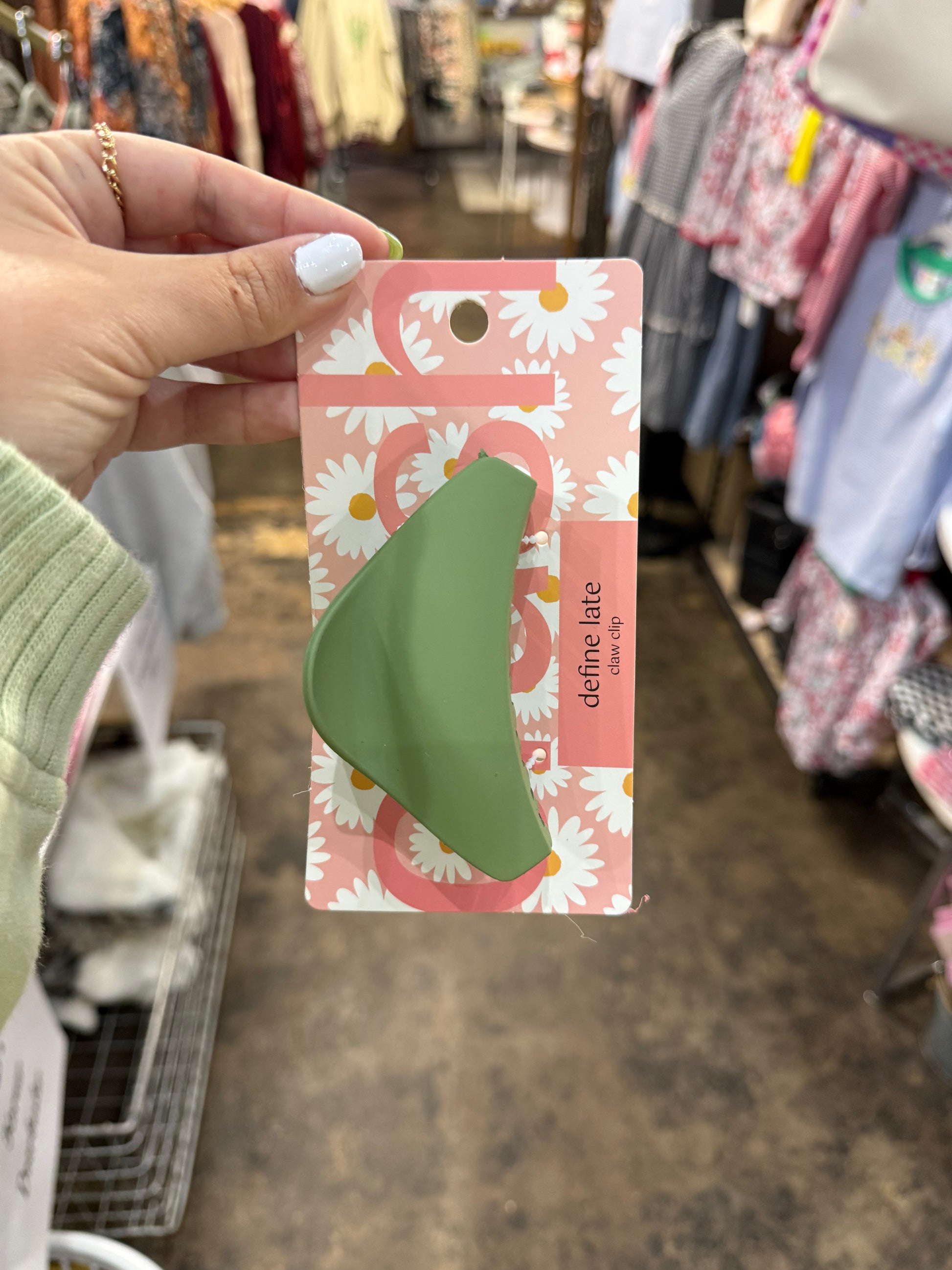 Define Late Claw Hair Clip - 8 Options