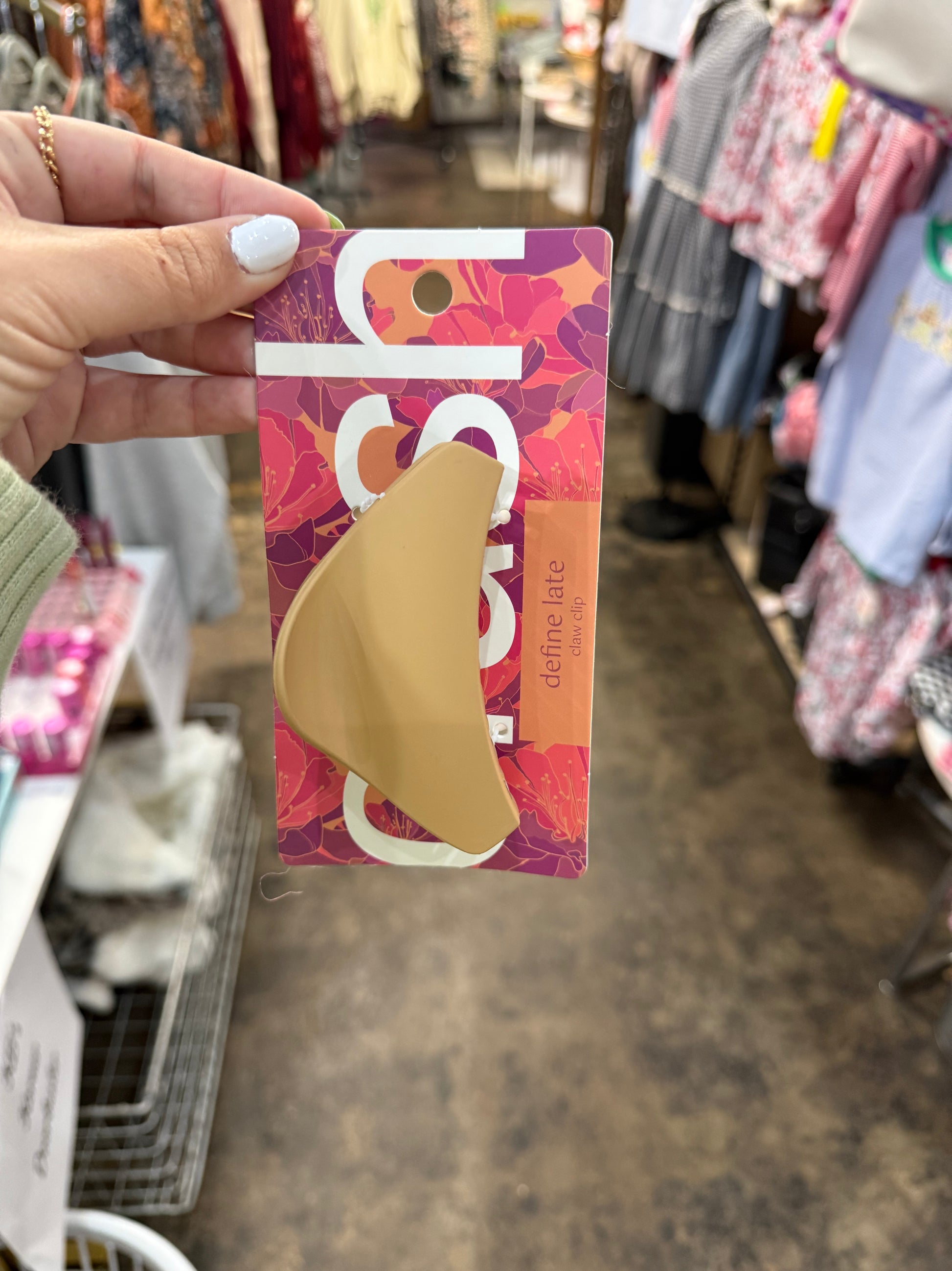 Define Late Claw Hair Clip - 8 Options