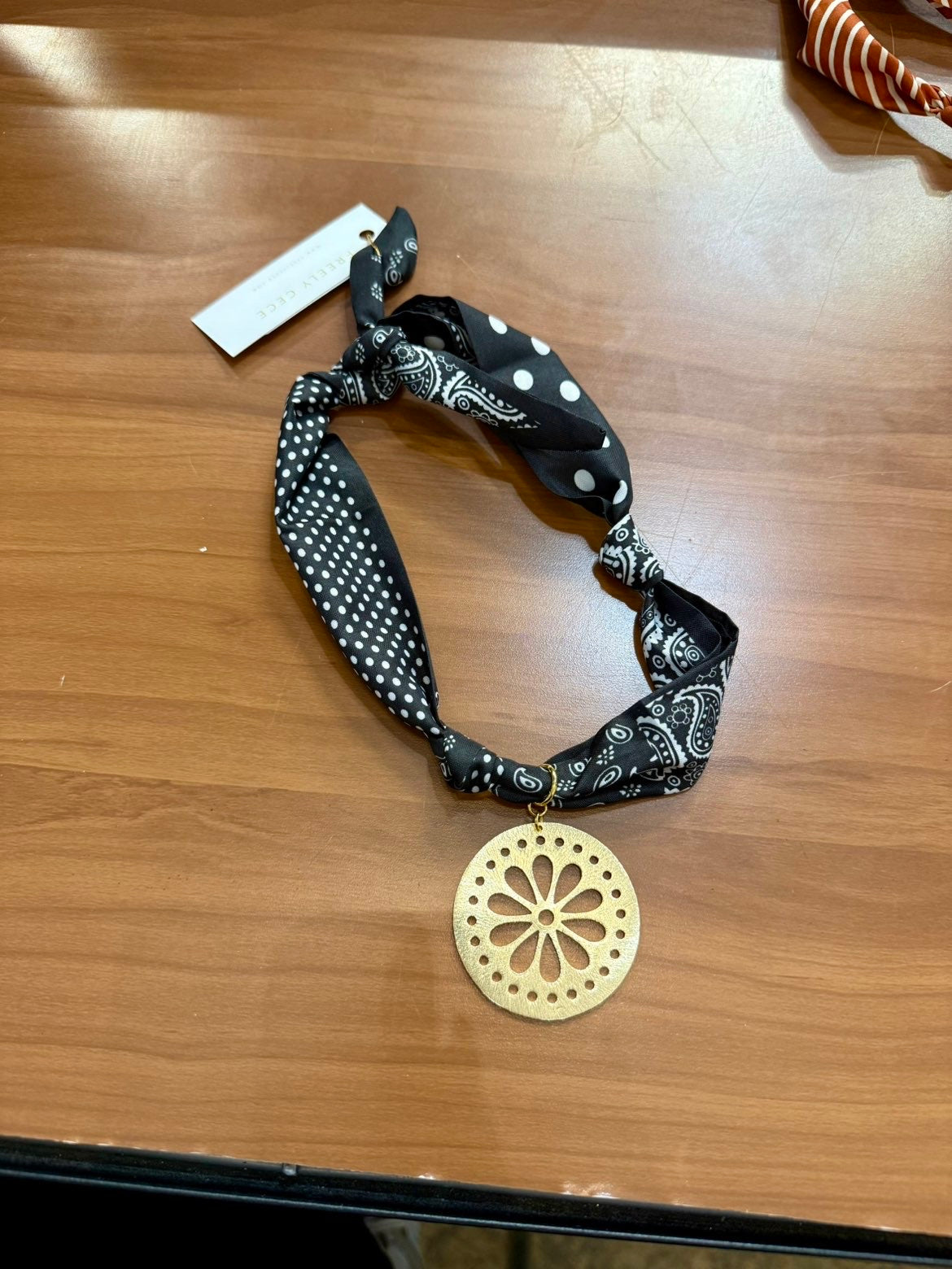 Bandana Scarf Necklace