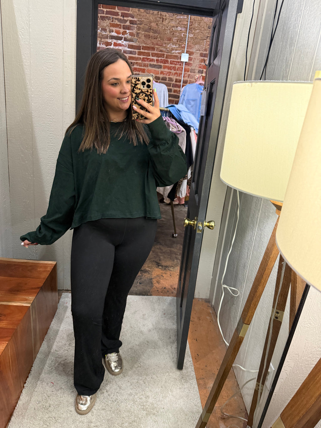 Just For Show Top - Green